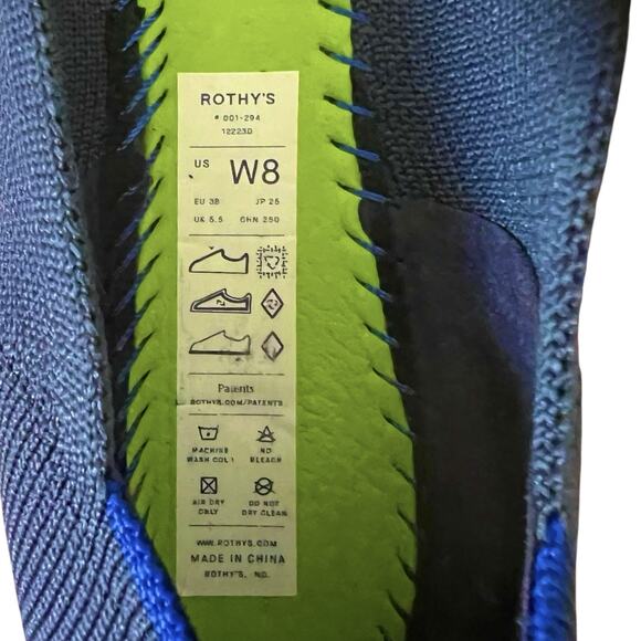 Navy Blue Rothy’s Flats - Picture 7 of 7